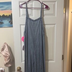 Eesome Blue Denim Jumpsuit